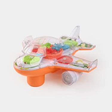 ELECTRIC GEAR PLANE WITH LIGHT MUSIC TOY FOR KIDS